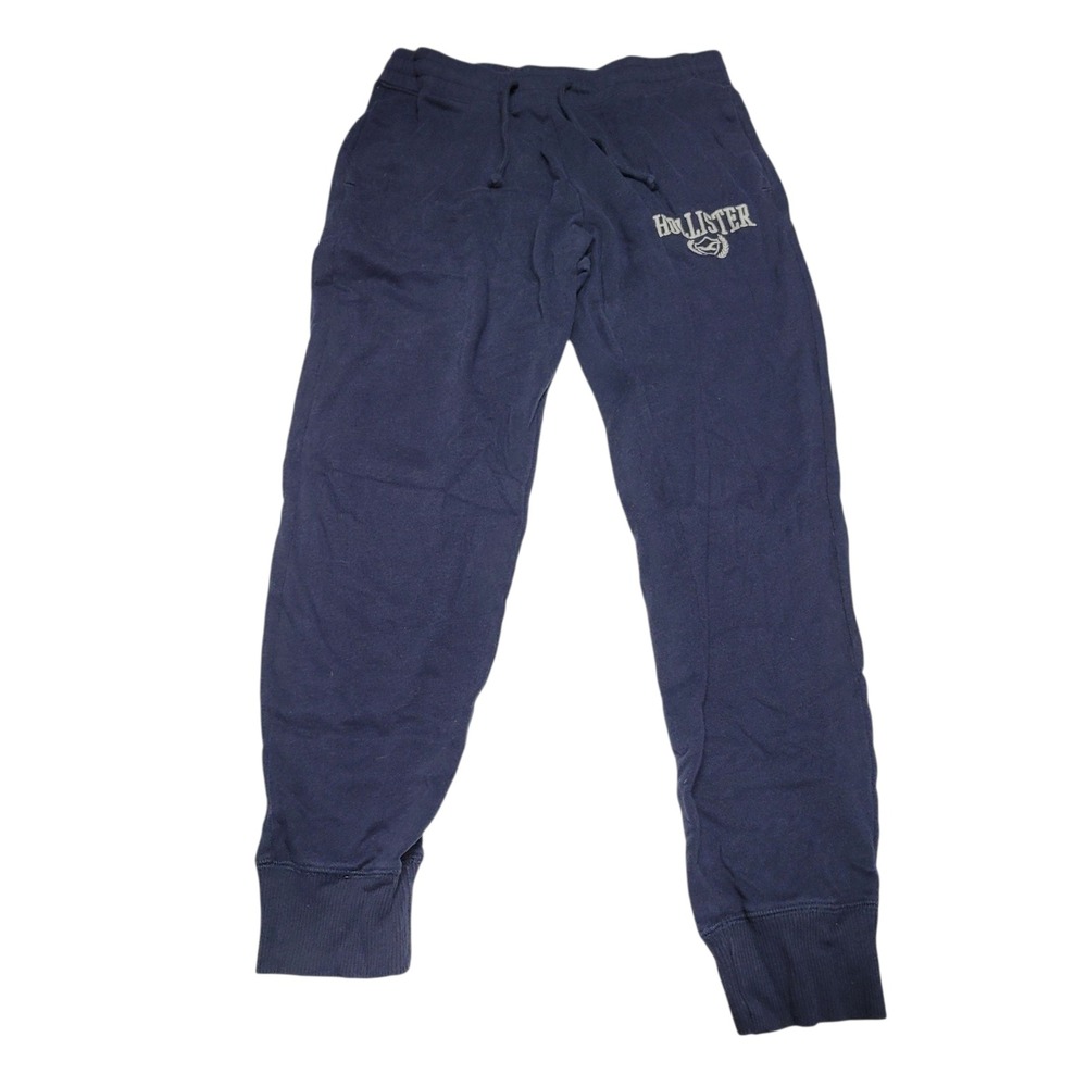 Hollister Ultra High Rise Sweatpants Navy Blue Size Medium Joggers Youth